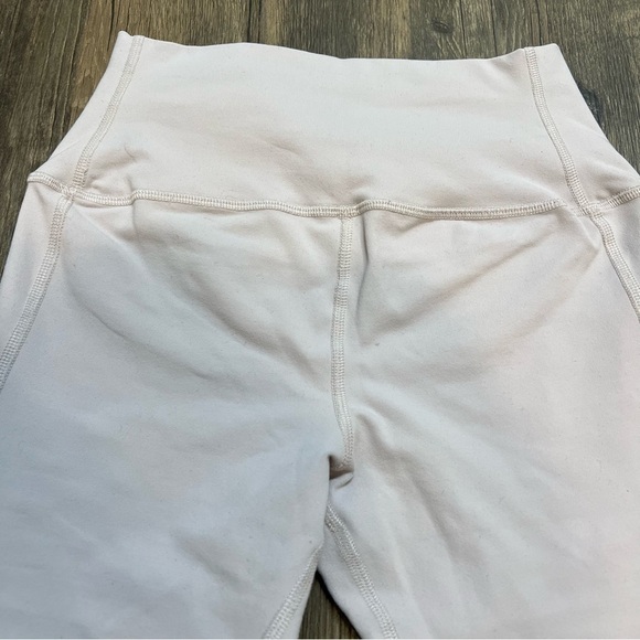 Alo High Waist Motto Leggings Light Gray Size S - Picture 9 of 11